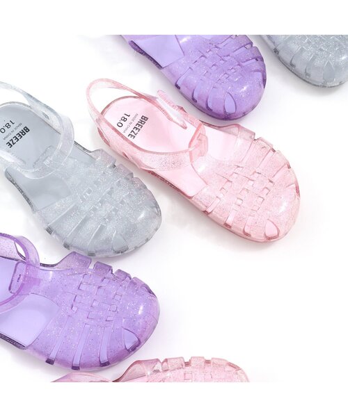 BREEZE（ブリーズ）の「ジェリーサンダル（サンダル・キッズ・ピンク/シルバー/ラベンダー・15 /18/17/19/14/16）」の15枚目の写真