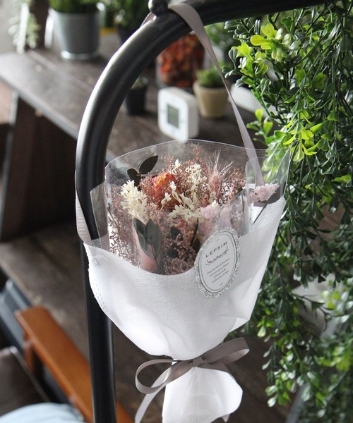 LEPSIM（レプシィム）の「LEPSIMオリジナル　ドライフラワーブーケ　263819（インテリア雑貨・レディース・ピンク/イエロー/グリーン/ライトピンク・ONE SIZE）」の4枚目の写真