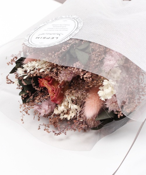 LEPSIM（レプシィム）の「LEPSIMオリジナル　ドライフラワーブーケ　263819（インテリア雑貨・レディース・ピンク/イエロー/グリーン/ライトピンク・ONE SIZE）」の15枚目の写真