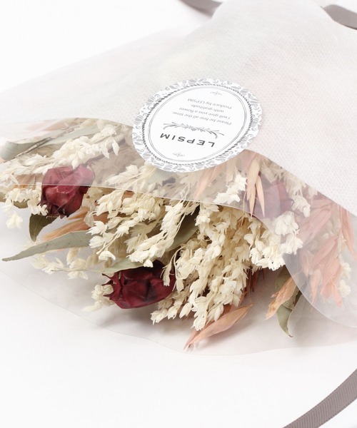 LEPSIM（レプシィム）の「LEPSIMオリジナル　ドライフラワーブーケ　263819（インテリア雑貨・レディース・ピンク/イエロー/グリーン/ライトピンク・ONE SIZE）」の12枚目の写真