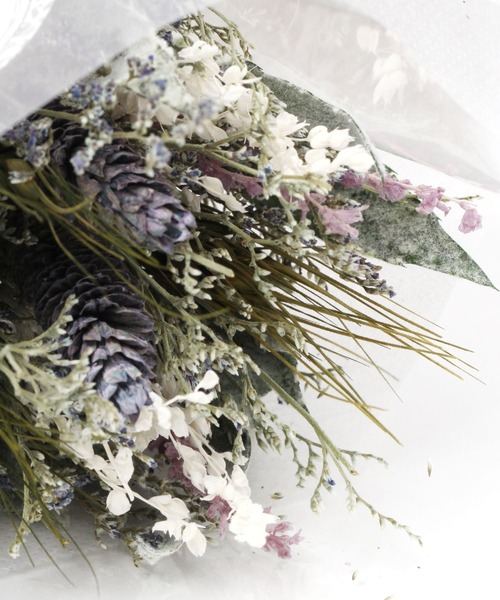 LEPSIM（レプシィム）の「LEPSIMオリジナル　ドライフラワーブーケ　263819（インテリア雑貨・レディース・ピンク/イエロー/グリーン/ライトピンク・ONE SIZE）」の8枚目の写真