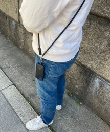 TIDEWAY（タイドウェイ）の「Ag+LEATHER シュリンク 抗菌 MULTI STRAP（スマホグッズ）」