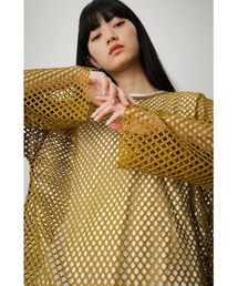 AZUL by moussy | 2WAY MESH PULLOVER/２WAYメッシュプルオーバー(Tシャツ/カットソー)