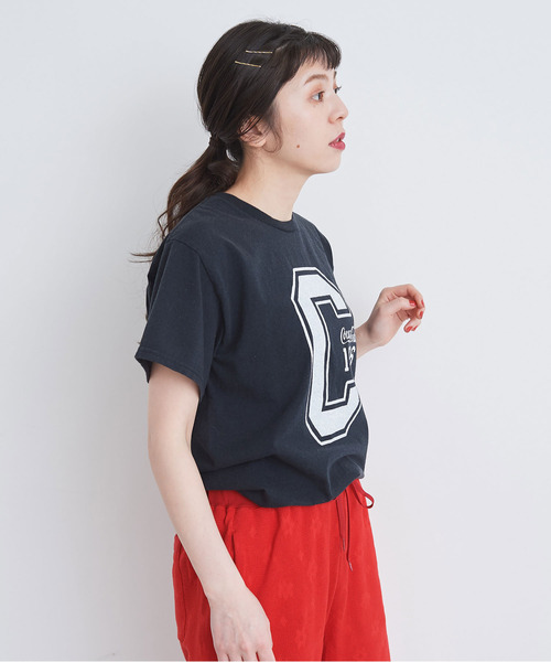 CHILD WOMAN(チャイルドウーマン)の「コカ・コーラコラボ 半袖Tシャツ(Tシャツ/カットソー・レディース・ブラック/レッド/サックスブルー/ピンク・FREE)」の20枚目の写真