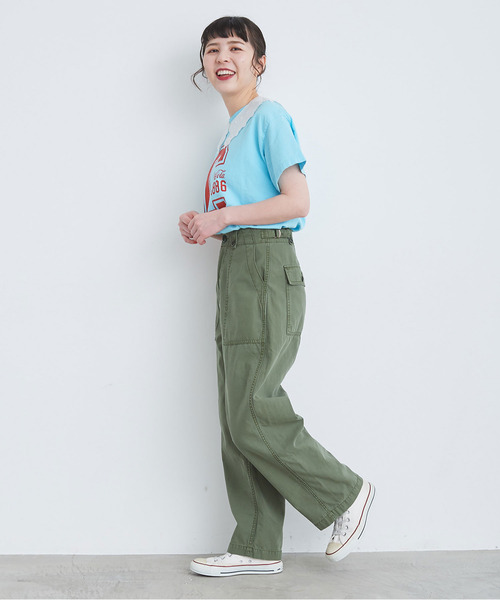 CHILD WOMAN(チャイルドウーマン)の「コカ・コーラコラボ 半袖Tシャツ(Tシャツ/カットソー・レディース・ブラック/レッド/サックスブルー/ピンク・FREE)」の17枚目の写真