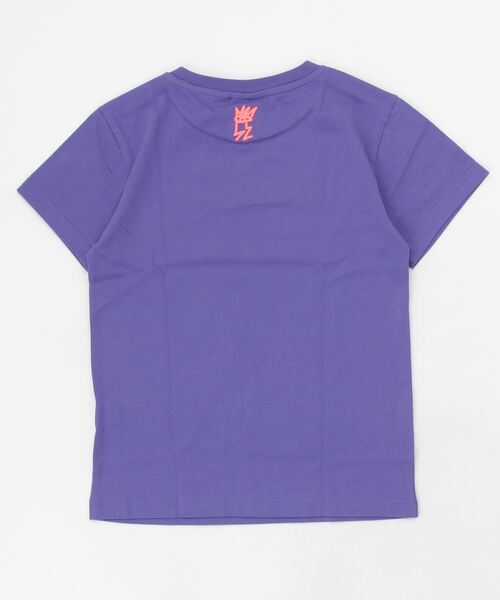 adidas(アディダス)の「ラブ ユナイツ トレフォイル 半袖Tシャツ / アディダスオリジナルス(キッズ/子供用)(Tシャツ/カットソー・キッズ・パープル/ホワイト・130/160/170/150/140)」の9枚目の写真