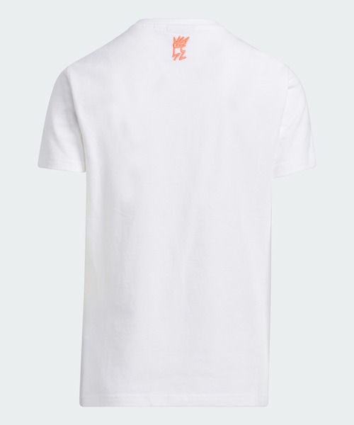 adidas(アディダス)の「ラブ ユナイツ トレフォイル 半袖Tシャツ / アディダスオリジナルス(キッズ/子供用)(Tシャツ/カットソー・キッズ・パープル/ホワイト・130/160/170/150/140)」の3枚目の写真