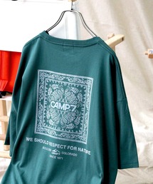 CAMP7 | 【CAMP7】ペイズリーボックスＴシャツ(Tシャツ/カットソー)