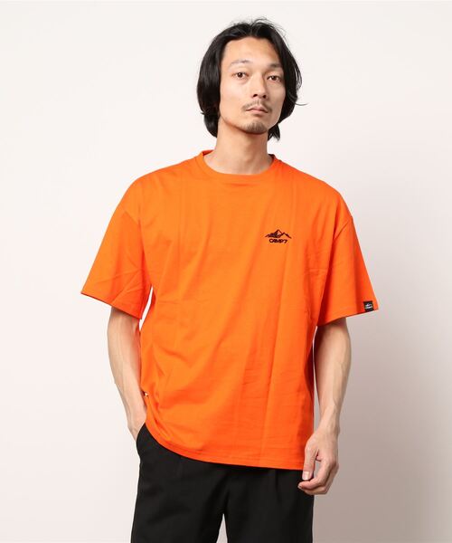 CAMP7（キャンプセブン）の「【CAMP7】ペイズリーボックスＴシャツ（Tシャツ/カットソー・メンズ・ブラック/グリーン/ホワイト/オレンジ・S/M/XL/L）」の13枚目の写真