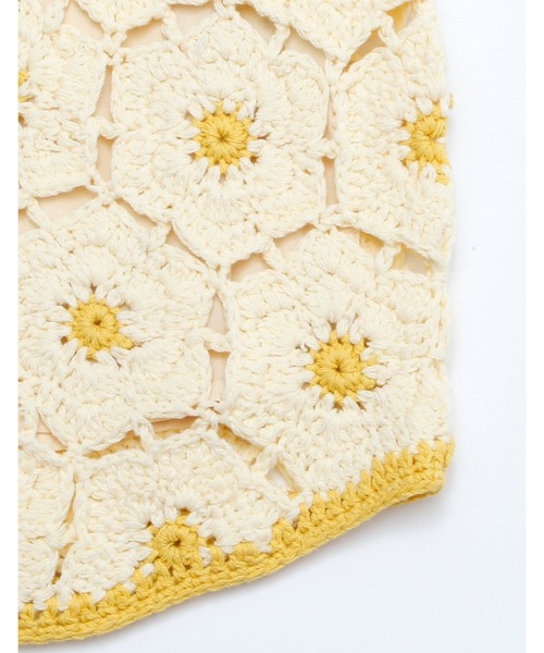 Little sunny bite（リトルサニーバイト）の「60's knit dress（その他トップス・レディース・ブルー/オレンジ/クリーム・FREE）」の14枚目の写真