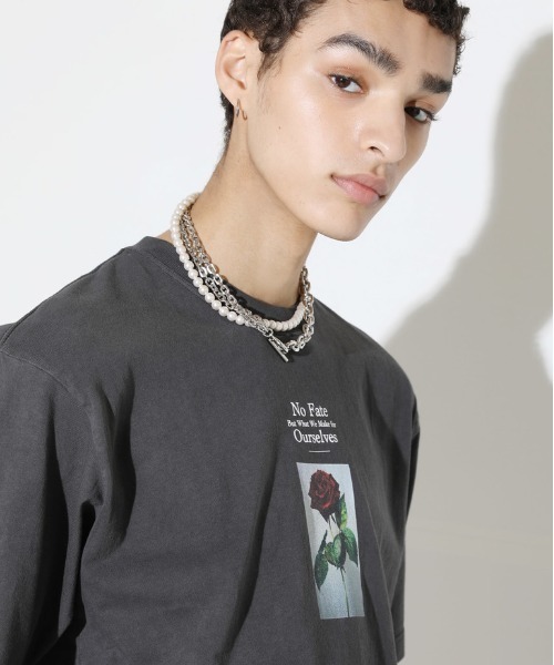 LEGENDA（レジェンダ）の「Mantel Double Chain Necklace  ～Japan Made～ ＊（ネックレス・メンズ・シルバー・FREE）」の6枚目の写真