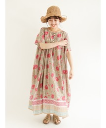 Samansa Mos2 | 【FROM INDIA】花柄ワンピース(ワンピース)