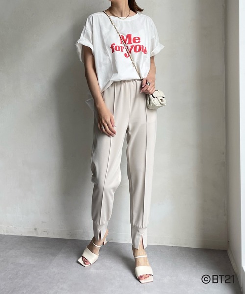 BT21(ビーティーイシビル)の「【BT21】KOYA Tシャツ(Tシャツ/カットソー・レディース・オフホワイト・FREE)」の6枚目の写真
