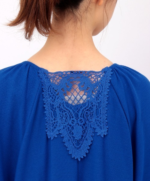 チチカカ（チチカカ）の「2WAY袖ボリュームティアードワンピース（ワンピース・レディース・ブラック/ブルー/ライトグリーン・FREE）」の20枚目の写真