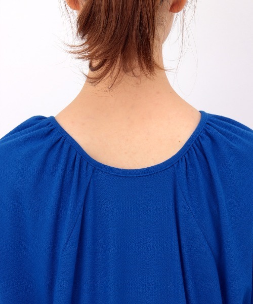 チチカカ（チチカカ）の「2WAY袖ボリュームティアードワンピース（ワンピース・レディース・ブラック/ブルー/ライトグリーン・FREE）」の21枚目の写真