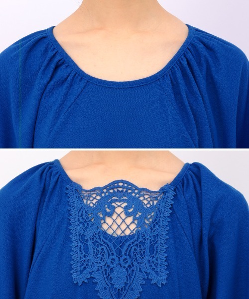 チチカカ（チチカカ）の「2WAY袖ボリュームティアードワンピース（ワンピース・レディース・ブラック/ブルー/ライトグリーン・FREE）」の19枚目の写真