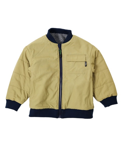 DILASH(ディラッシュ)の「タフタボアリバーシブルジャケット(その他アウター・キッズ・グレー/カーキ・130/90/140/110/100/120/80)」の12枚目の写真