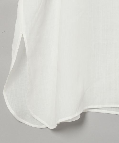 JEANASIS（ジーナシス）の「TリネンレギュラーシャツLS/347307（シャツ/ブラウス・レディース・ホワイト/ブラック/オレンジ/グリーン系その他・FREE）」の16枚目の写真