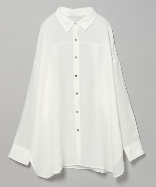 JEANASIS（ジーナシス）の「TリネンレギュラーシャツLS/347307（シャツ/ブラウス・レディース・ホワイト/ブラック/オレンジ/グリーン系その他・FREE）」の22枚目の写真