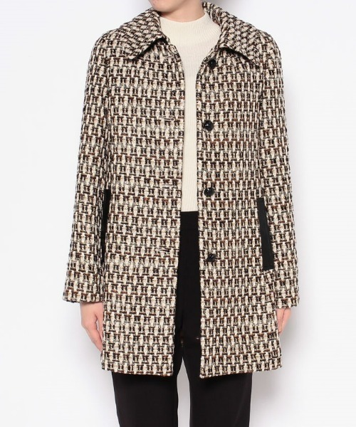 allureville（アルアバイル）の「ゴールドラメツイードステンカラー