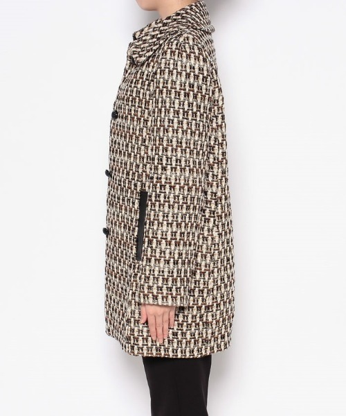 allureville（アルアバイル）の「ゴールドラメツイードステンカラー