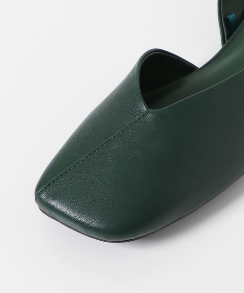 SENSE OF PLACE by URBAN RESEARCH（センスオブプレイスバイアーバンリサーチ）の「バックスリングフラットシューズ（その他シューズ・レディース・ブラウン/グリーン/アイボリー/ブラック・LARGE/SMALL/MEDIUM）」の6枚目の写真