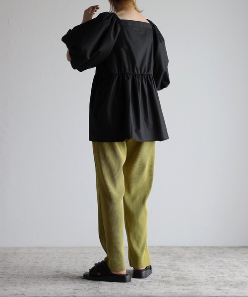 Bonjour Sagan(ボンジュールサガン)の「クロスストラップクッションサンダル(サンダル・レディース・ブラック・S/M/L)」の21枚目の写真