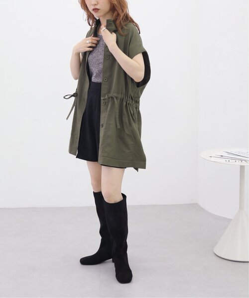 2wayスリーブミリタリーブルゾン