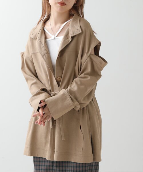 2wayスリーブミリタリーブルゾン