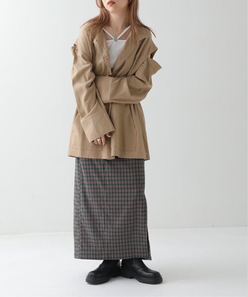 2wayスリーブミリタリーブルゾン