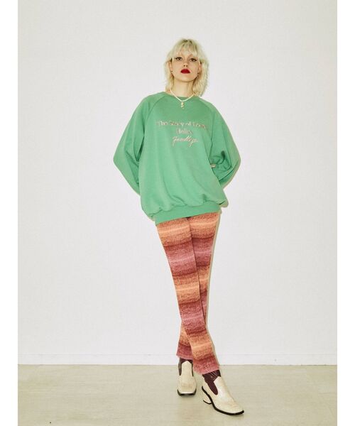 jouetie（ジュエティ）の「グラデーションニットパンツ（その他パンツ・レディース・ピンク/イエロー/グリーン/ブルー・MEDIUM）」の6枚目の写真