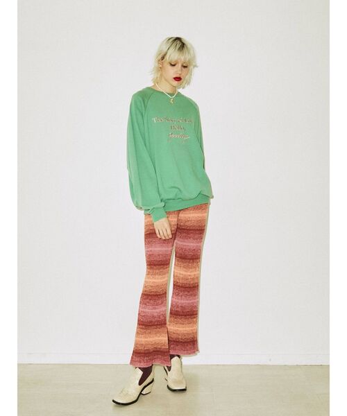 jouetie（ジュエティ）の「グラデーションニットパンツ（その他パンツ・レディース・ピンク/イエロー/グリーン/ブルー・MEDIUM）」の7枚目の写真