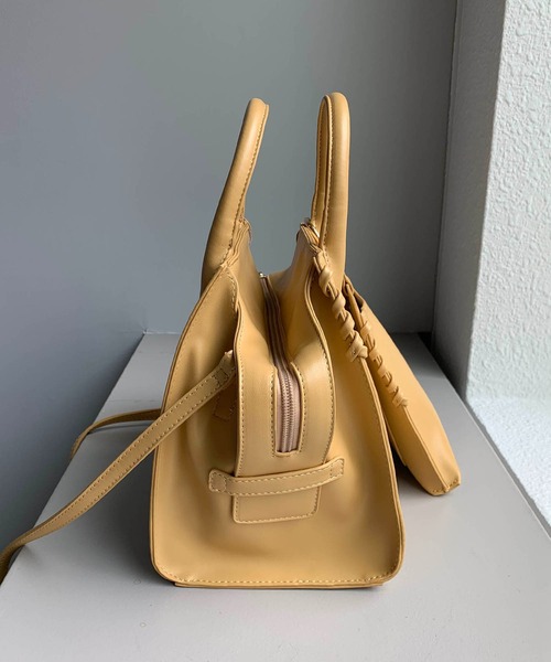 CAPRICIEUX LE'MAGE(カプリシューレマージュ)の「スマホショルダー3セットバッグ(ハンドバッグ・レディース・ブラウン/オフホワイト/イエロー/ベージュ/ブラック・FREE)」の14枚目の写真