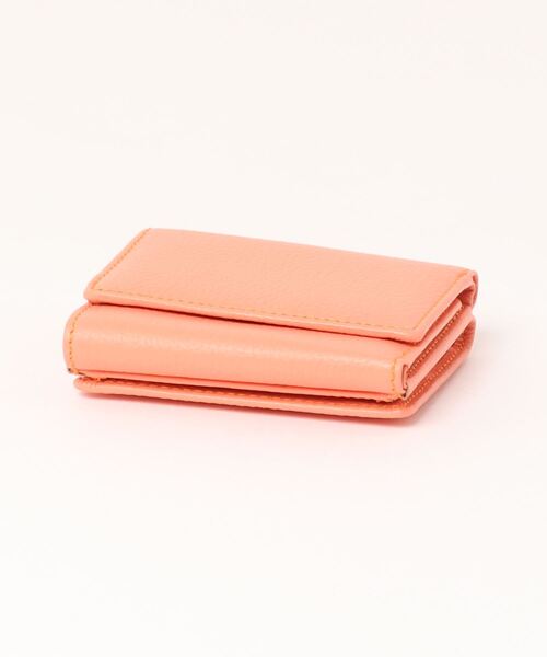 ikka（イッカ）の「リサイクルレザー三つ折り財布（財布・レディース・イエロー/ミント/オレンジ系その他/ベージュ・FREE）」の5枚目の写真