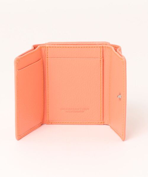 ikka（イッカ）の「リサイクルレザー三つ折り財布（財布・レディース・イエロー/ミント/オレンジ系その他/ベージュ・FREE）」の8枚目の写真
