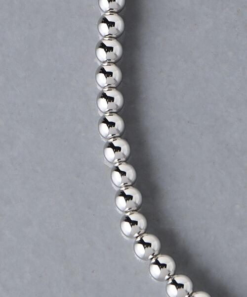 UNITED ARROWS（ユナイテッドアローズ）の「6MM メタルボール ADJ ネックレス（ネックレス・レディース・シルバー・FREE）」の3枚目の写真