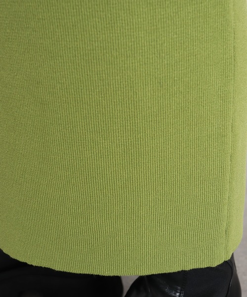 AMERICAN HOLIC(アメリカンホリック)の「総針ニットタイトスカート(スカート・レディース・ブラック/ブラウン/グリーン・S/M/L)」の11枚目の写真