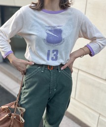 シアーリンガーロゴ７分袖Tシャツ
