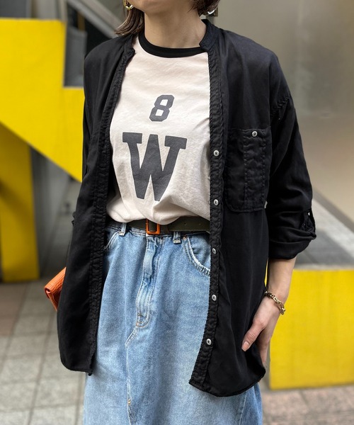 FRAMeWORK シアーリンガーTee シアーリンガーTee（Tシャツ／カットソー）｜FRAMeWORK