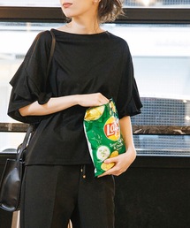 OPAQUE.CLIP（オペークドットクリップ）の「◆ペタルスリーブカットソー【シルキースーピマ/WEB限定サイズ】（Tシャツ/カットソー）」