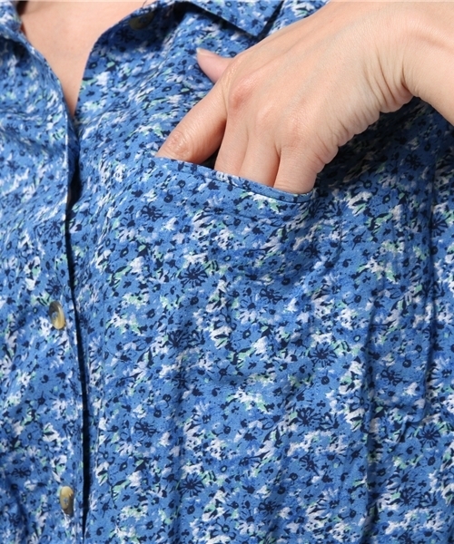 Kastane(カスタネ)の「【Kastane】ワイドジャンプスーツ(サロペット/オーバーオール・レディース・ブルー/イエロー・FREE)」の8枚目の写真