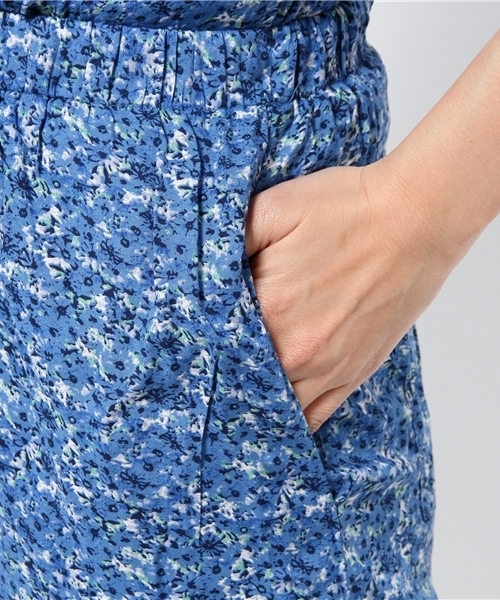 Kastane(カスタネ)の「【Kastane】ワイドジャンプスーツ(サロペット/オーバーオール・レディース・ブルー/イエロー・FREE)」の9枚目の写真