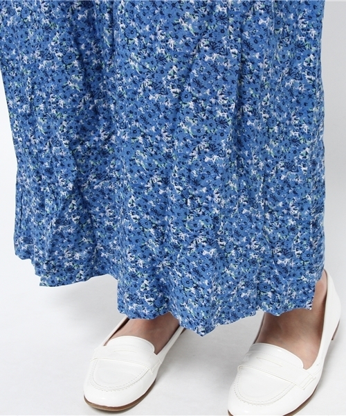 Kastane(カスタネ)の「【Kastane】ワイドジャンプスーツ(サロペット/オーバーオール・レディース・ブルー/イエロー・FREE)」の11枚目の写真