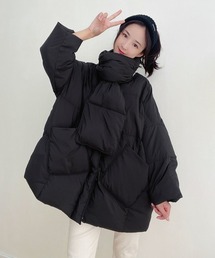 Chaco closet | 2way中綿ストール付きビックシルエットパフィコート(ダウンジャケット/コート)
