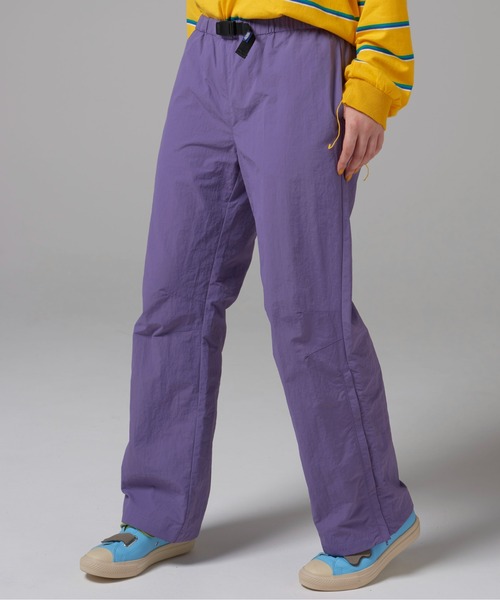 SINK kotohayokozawa(シンク コトハヨコザワ)の「GO-OUT NYLON PANTS(その他パンツ・レディース・パープル/ブルー・FREE)」の2枚目の写真