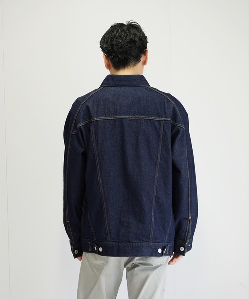 NEONSIGN(ネオンサイン)の「NEONSIGN Drop sleeve denim jacket(デニムジャケット・メンズ・インディゴブルー・44/46/48/42)」の4枚目の写真