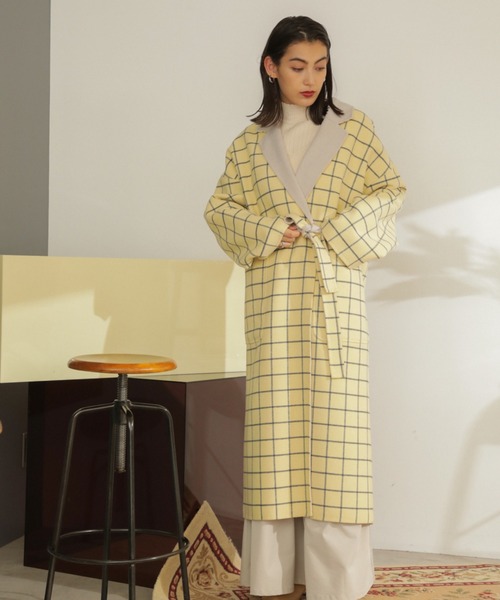 ROSE BUD（ローズバッド）の「リバーシブルオーバーコート