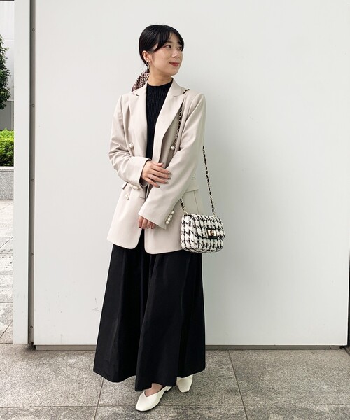 OPAQUE.CLIP（オペークドットクリップ）の「◆キルティングチェーンミニバッグ（ショルダーバッグ・レディース・ブラック/ブラック系/ダークグリーン系・00）」の13枚目の写真