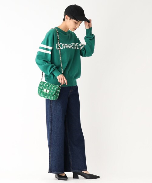 OPAQUE.CLIP（オペークドットクリップ）の「◆キルティングチェーンミニバッグ（ショルダーバッグ・レディース・ブラック/ブラック系/ダークグリーン系・00）」の14枚目の写真