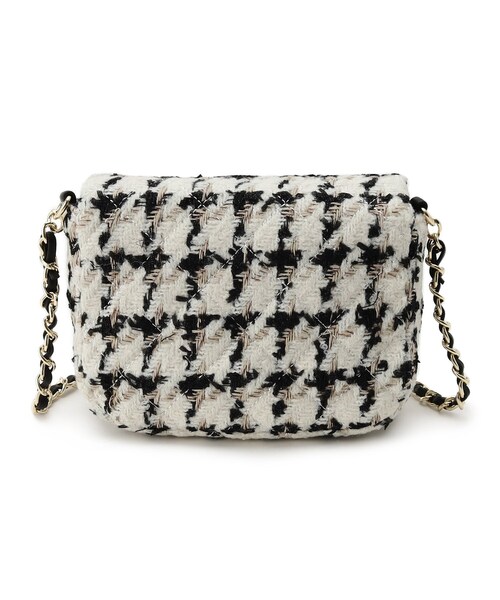 OPAQUE.CLIP（オペークドットクリップ）の「◆キルティングチェーンミニバッグ（ショルダーバッグ・レディース・ブラック/ブラック系/ダークグリーン系・00）」の19枚目の写真